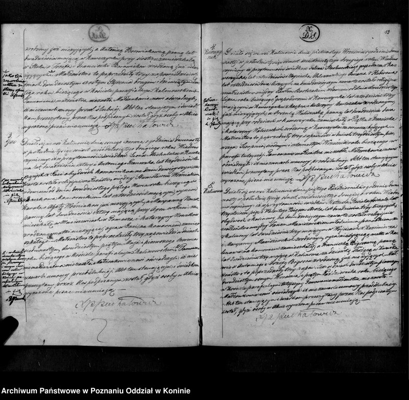 Obraz 15 z jednostki "Duplikat urodzeń, małżeństw i zmarłych"