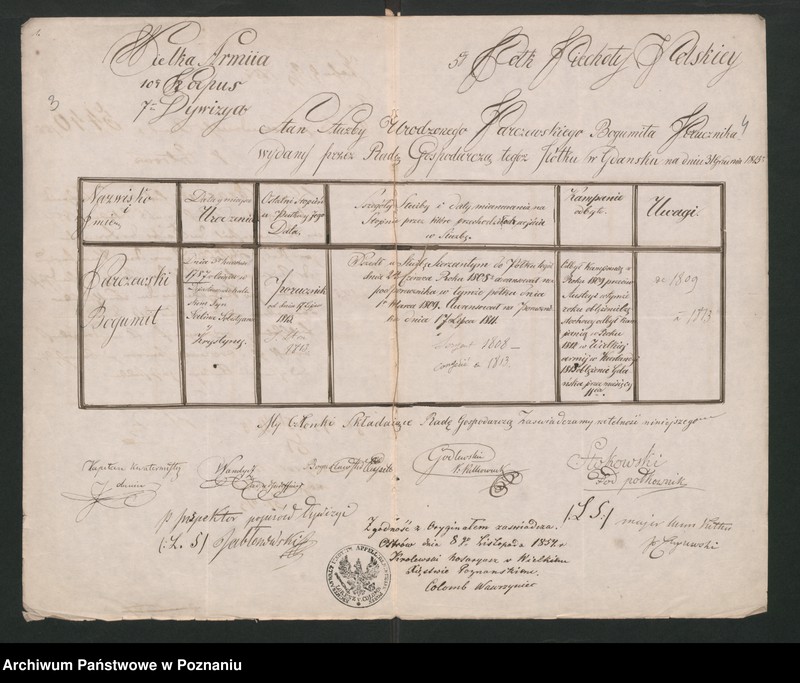 Obraz 6 z jednostki "A. betr. Familie von Parczewski"