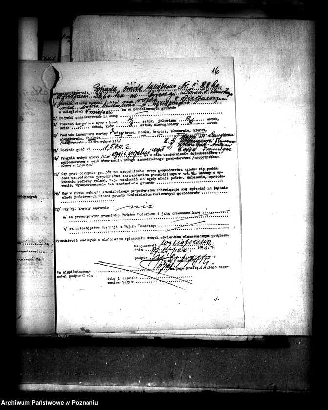 Obraz 20 z jednostki "Wyciążkowo XIV powiatu leszczyńskiego Gorzelnia Rolnicza"