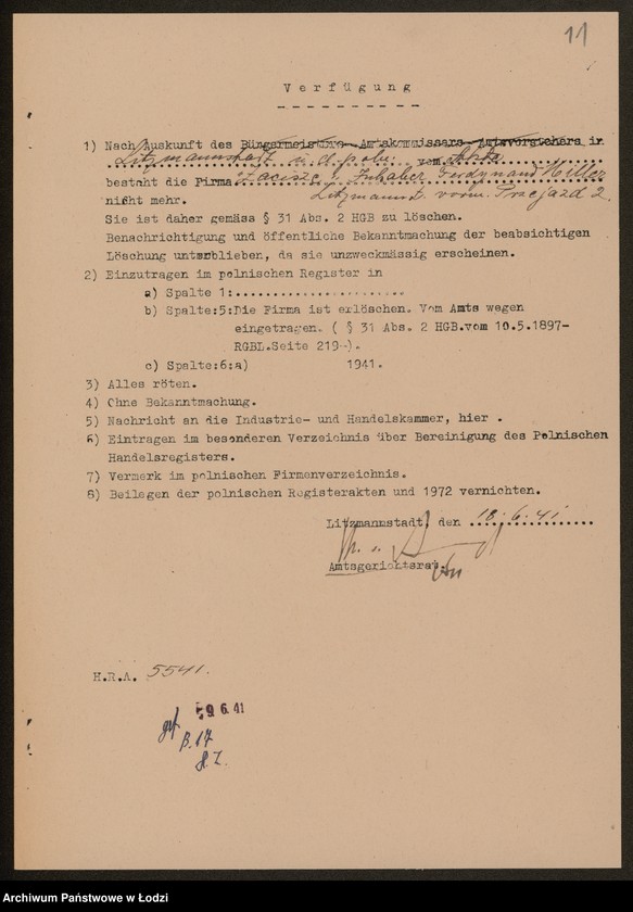 Obraz 13 z jednostki ""Zacisze"- Ferdynand Miller- prowadzenie restauracji"