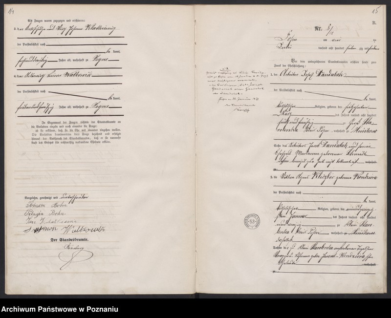 Obraz 10 z jednostki "Księga małżeństw"