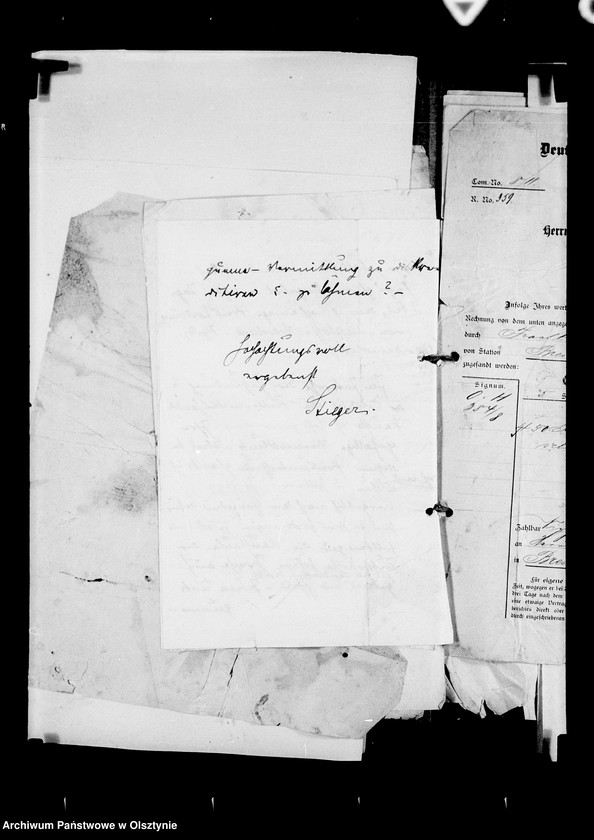 image.from.unit.number "/Korrespondenz der Deutschen Landwirtschafts Gesellschaft u. der Rechtsanwälte Steller, Axt u. Landsberger mit Dr. Stieger- Rehsau/"