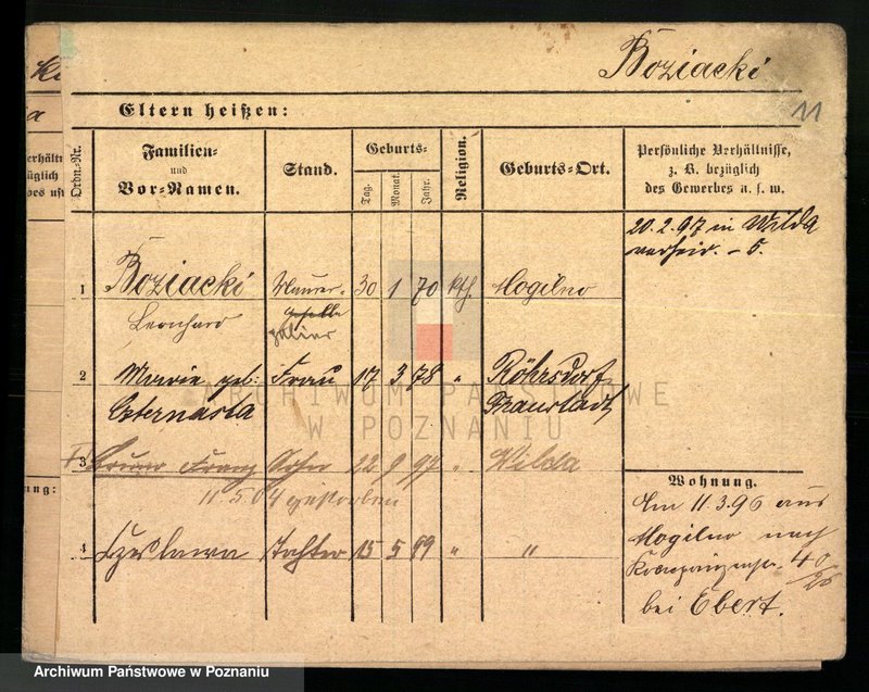 Obraz 13 z jednostki "Bosiacka - Brak"