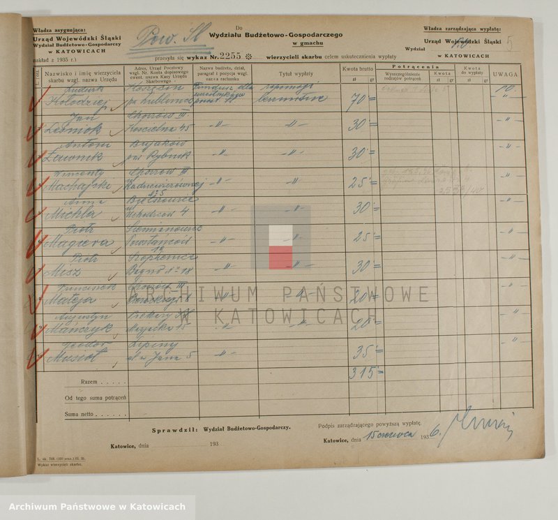 image.from.unit.number "Fundusz pomocy dla uczestników powstań śląskich, t. I"