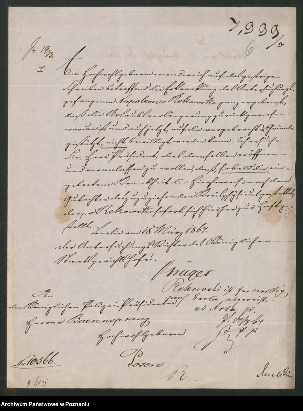 Obraz 10 z jednostki "A. betr. Napoleon und Kasimir von Rekowski"