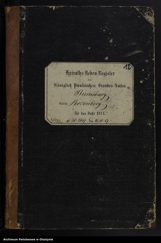 image.from.unit.number "Heiraths-Neben-Register Nr 1 - 25"