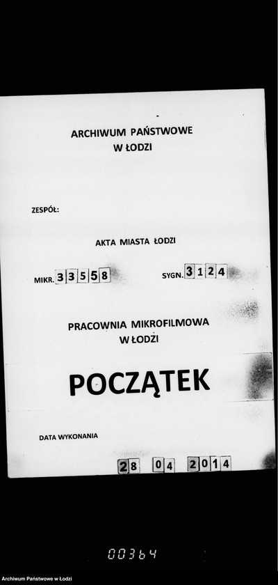 Obraz 1 z jednostki "O peremoščenji v 1893 godu ulic: Petrokovskoj, Dziel´noj, Skladovoj i časti Cegel´njanoj (podrjadčik Michail Gerc)"