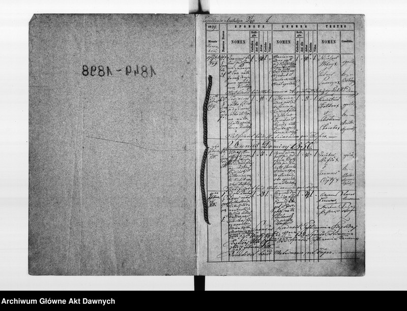 image.from.unit.number "Parafia: Krotoszyn. Dekanat: Szczerzec. Księga metrykalna ślubów dla całej parafii. Tom V."