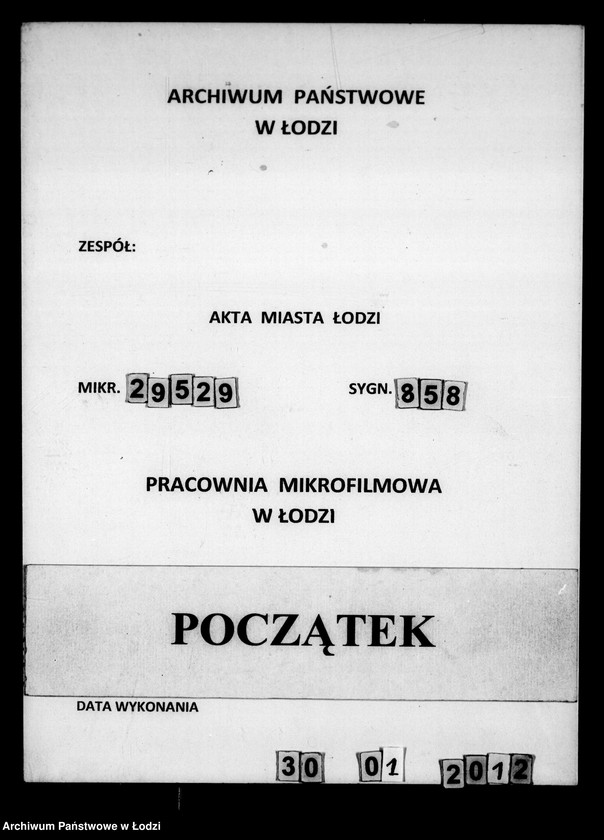 Obraz 1 z jednostki "O piereseleniach"