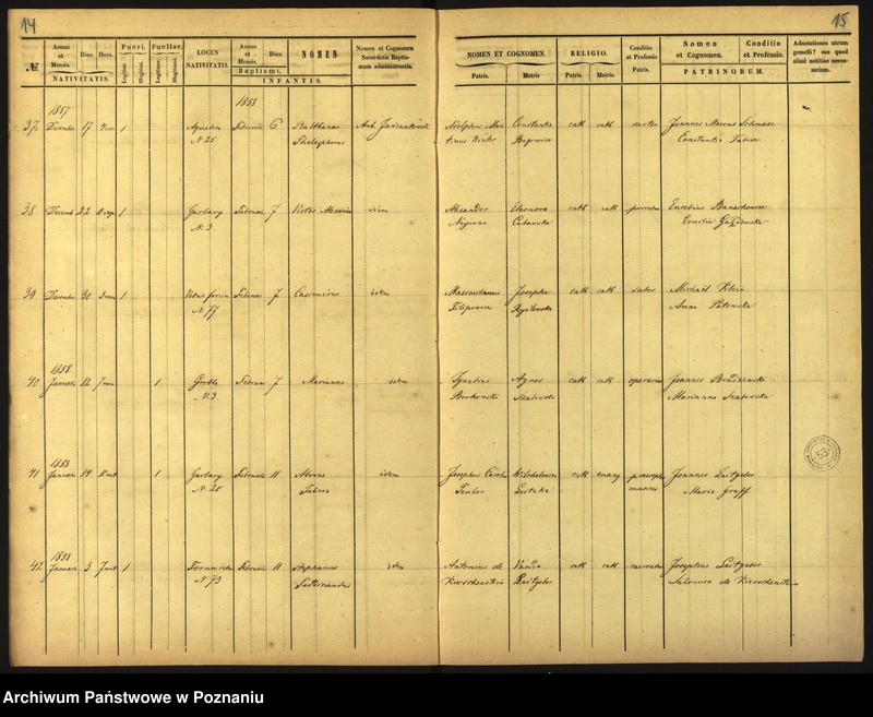 Obraz 10 z jednostki "Księga urodzin"