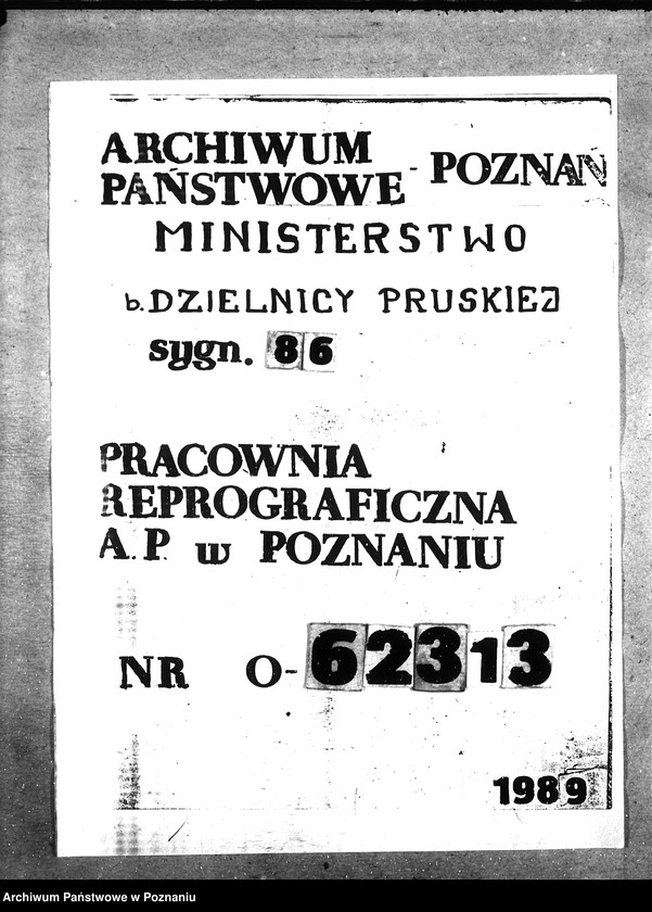 Obraz 1 z jednostki "Sprawy szczegółowo-administracyjne Komitet Gospodarczy protokoły i konferencje"