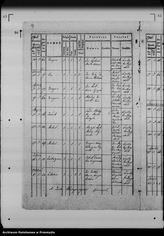 Obraz 9 z jednostki "[Kopie ksiąg metrykalnych parafii Lipowiec (dekanat Lubaczów)]"