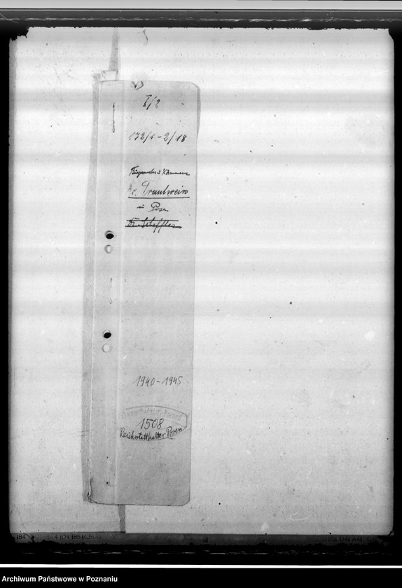 Obraz 4 z jednostki "Dr. Trautwein - Bügermeister und Kämmerer in Posen"