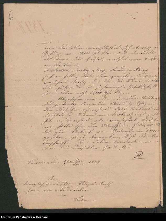 Obraz 9 z jednostki "A. betr. die Auskunft über Ausländer Lit. A"