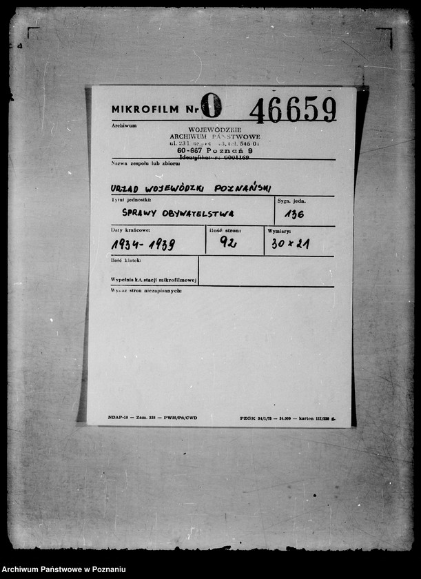 Obraz 1 z jednostki "/Sprawy obywatelstwa/"