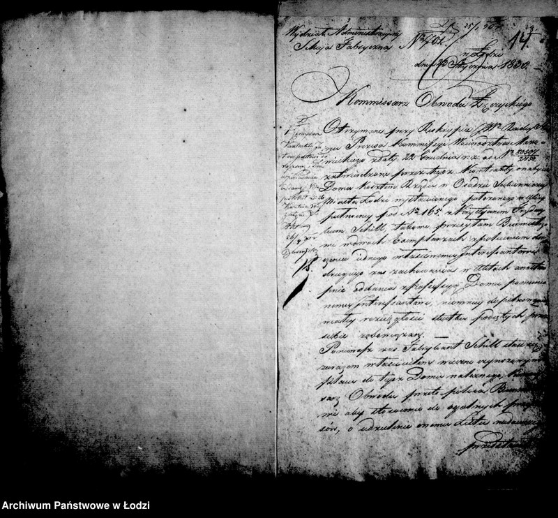 Obraz 15 z jednostki "Akta tyczące się kupna domów kosztem rządu wystawionych przez rękodzielników"