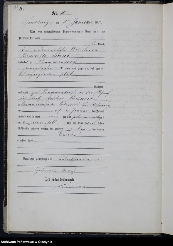 image.from.unit.number "Geburts-Haupt-Register Nr 1 - 321"