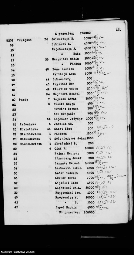 Obraz 15 z jednostki "Rejestr poborczy"