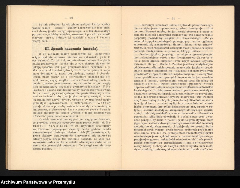 image.from.unit.number "IX Sprawozdanie Dyrekcji C.K. Gimnazjum V. w Krakowie za rok szkolny 1914/15"