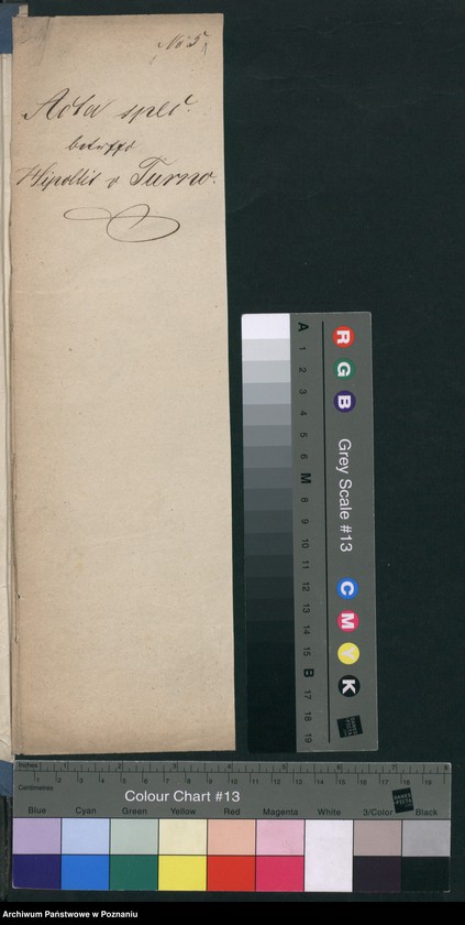 Obraz 4 z jednostki "A. betr. den Gutsbesitzer Hippolit von Turno"