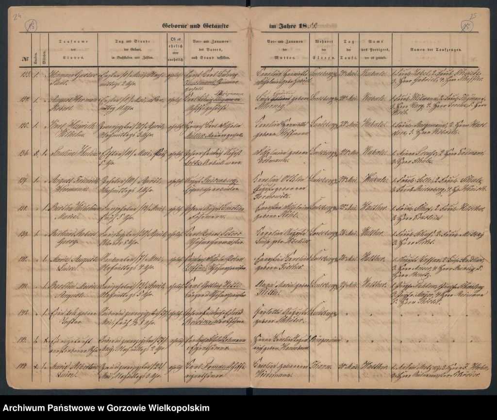 image.from.unit.number "Duplikate der Hauptkirche zu Landsberg an der Warthe (zawiera też księgę zgonów Konkordien Kirche z 1858 r.)"