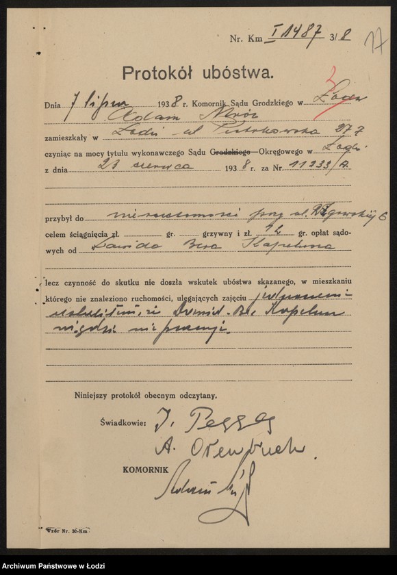 Obraz 19 z jednostki "Dawid – Ber Kapelusz- sprzedaż dodatków zegarmistrzowskich"