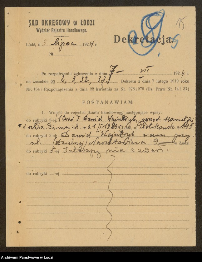 Obraz 17 z jednostki "Dawid Wajntryb "Czar"- sprzedaż kosmetyków"