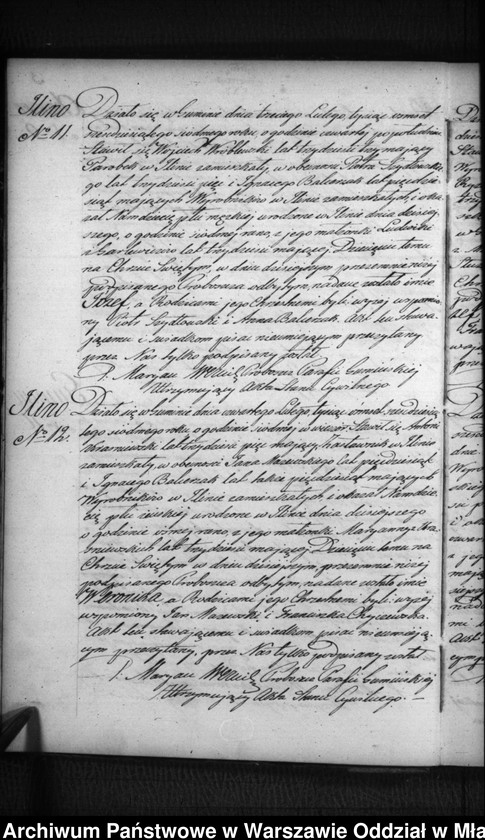 image.from.unit.number "Akta urodzeń, małżeństw, zgonów"