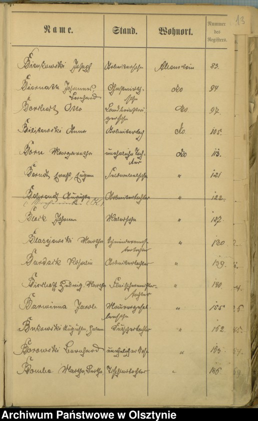 image.from.unit.number "Alphabetisches Namenverzeichnis zum Geburtenbuch"
