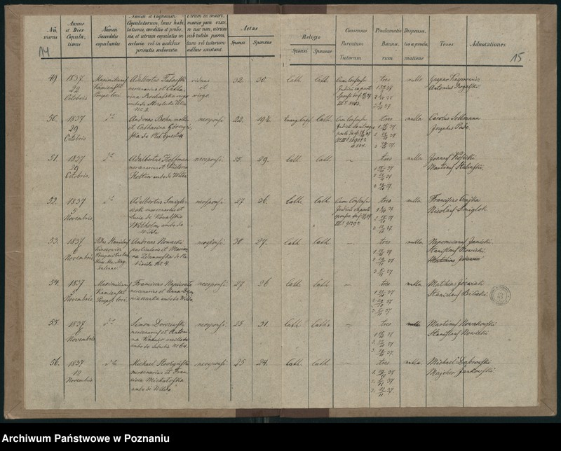 Obraz 10 z jednostki "Księga małżeństw"