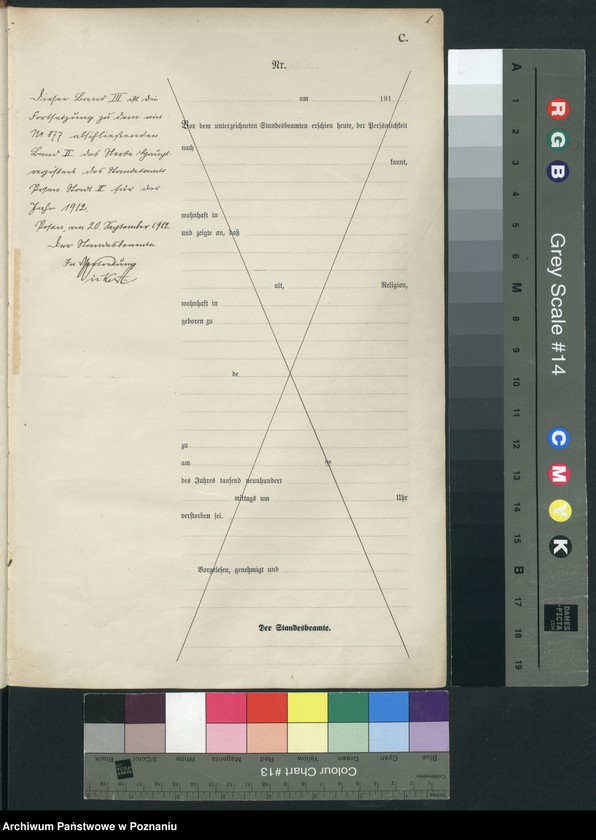 Obraz 3 z jednostki "Księga miejscowa zgonów tom III [Rejestr główny zgonów]"