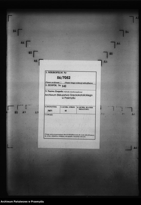 Obraz 2 z jednostki "[Kopie ksiąg metrykalnych parafii Miżyniec z filiami Gdeszyce, Zrotowice (dekanat Niżankowice)]"