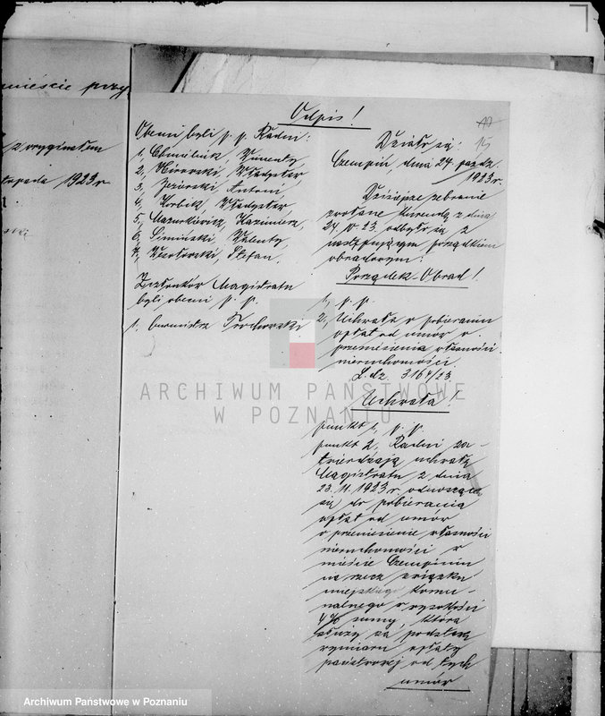 Obraz 20 z jednostki "Podatki Komunalne miasta Czempinia"