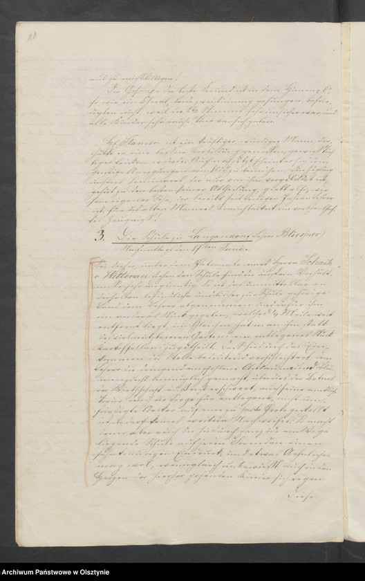 image.from.unit.number "Bericht über die vom Seminar-Direktor Huymer revidirten 8 Landschulen des Kirchspiel"