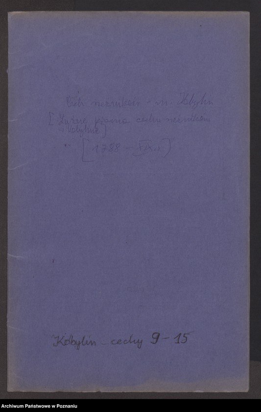 image.from.unit "[Protestacja cechu rzeźników w Kobylinie przeciw opóźnieniu przez burmistrza w Kobylinie publikacji zarządzeń władz pruskich]"