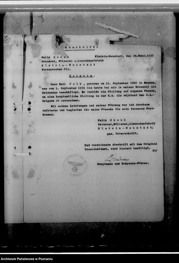 Obraz 15 z jednostki "Poth, Emil - burmistrz"