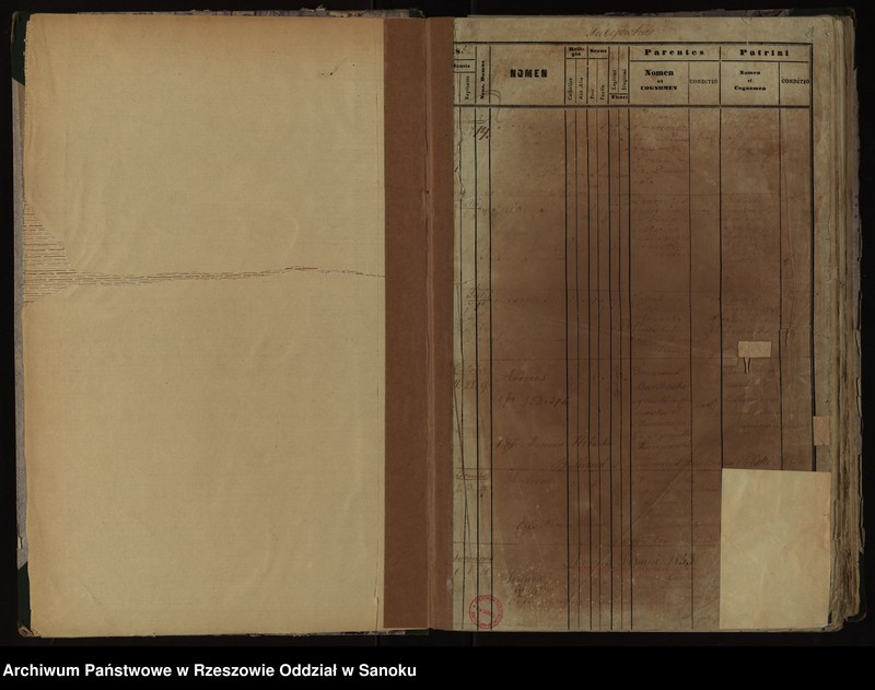 Obraz 3 z jednostki "Księga urodzeń z lat 1852-1896, małżeństw z lat 1862-1918, zgonów z lat 1859-1916 dla miejscowości Falejówka"