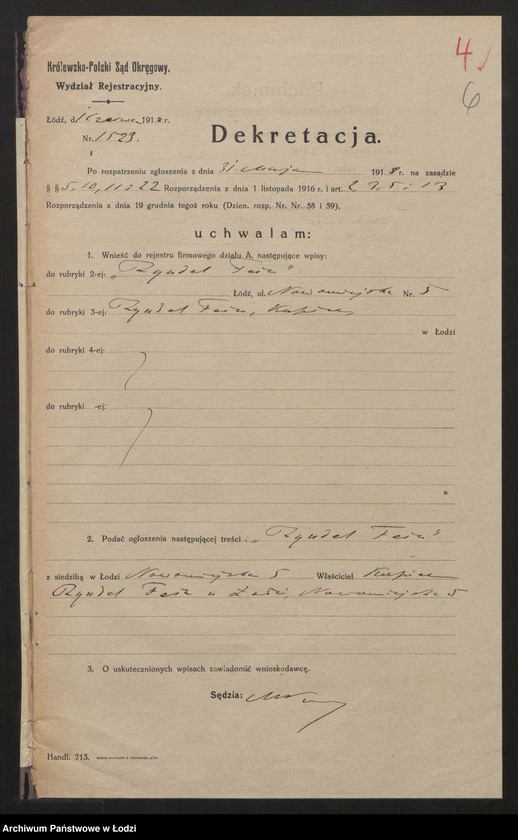 Obraz 8 z jednostki "Zyndel Fein - skład skór"