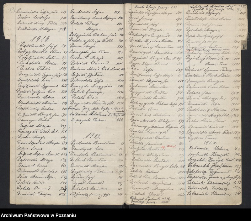 Obraz 20 z jednostki "Indeks urodzeń"