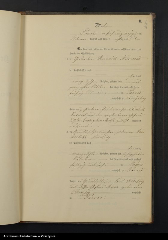 image.from.unit.number "Heiraths-Neben-Register Nr 1 - 11"