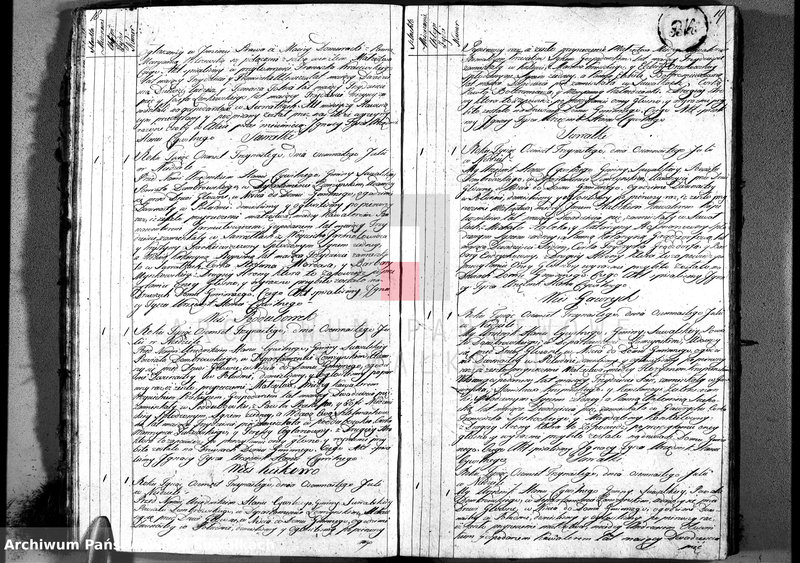 image.from.unit.number "Księga aktów ślubnych gminy suwalskiey, powiatu dąbrowskiego w departamencie łomżyńskim od dnia 1 maja 1813 po 1 maja 1814"
