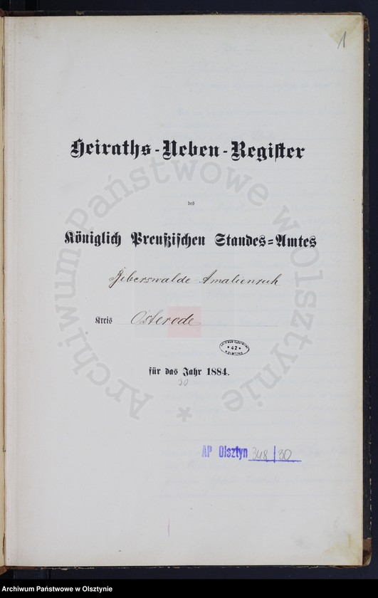 image.from.unit.number "Heiraths-Neben-Register Nr 1 - 24"