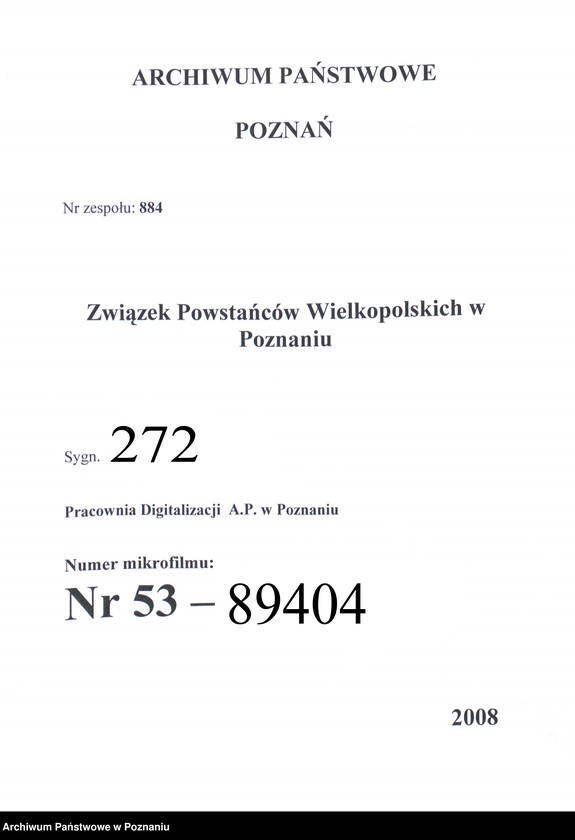 Obraz 1 z jednostki "Margonin, powiat Chodzież - akta koła."