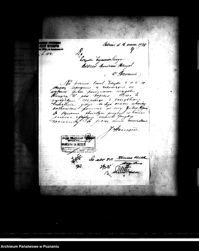 Obraz 8 z jednostki "Majątek Krusza Wielka powiatu mogileńskiego przymusowy wykup /prace pomiarowe/"