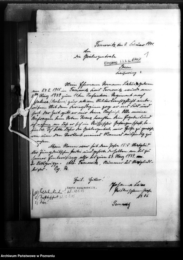 Obraz 5 z jednostki "Roman Labus aus Tarnowitz (Tarnowskie Góry)"