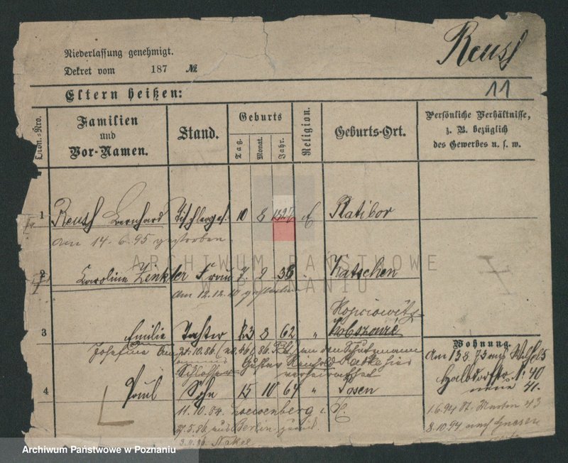 image.from.unit.number "Reusch - Richter (żonaci i wdowy)"