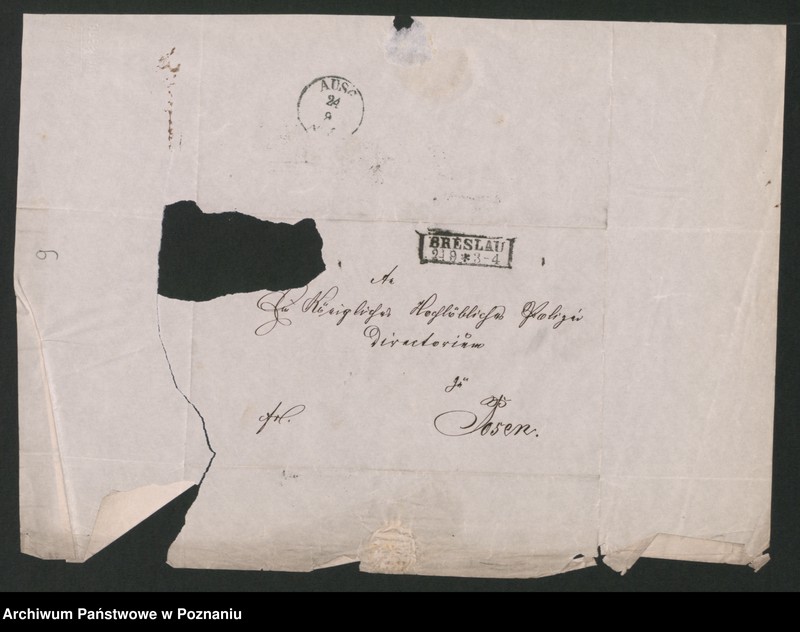 Obraz 12 z jednostki "A. betr. den Arzt Dr Julian Bendowski"