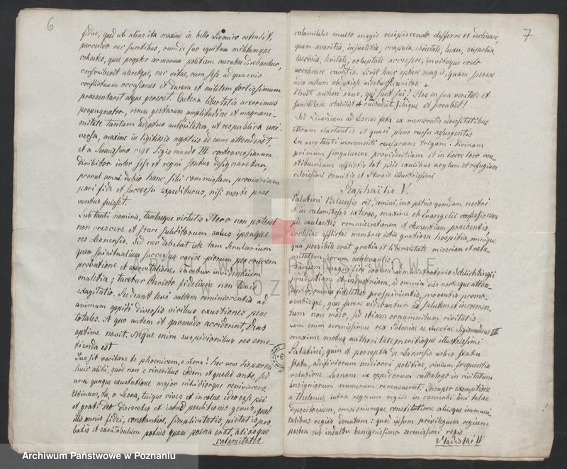 Obraz 6 z jednostki "C. Treść z dokumentów z 1639 i 1660 znajdujących się w Kuli ratuszowej wieży"