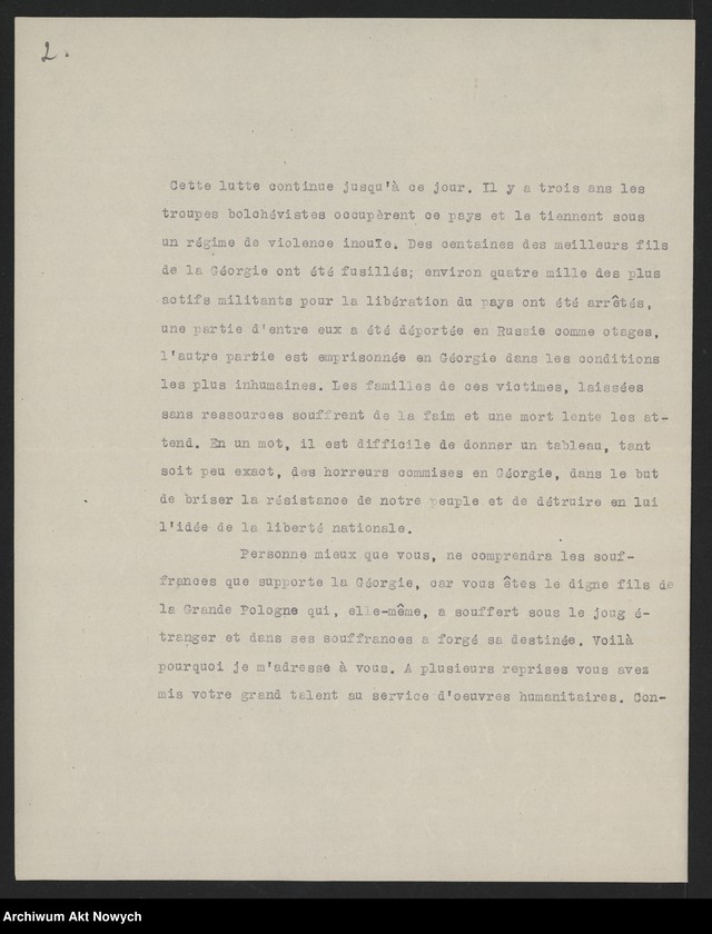 Obraz 4 z jednostki "Gueguetchkori Ministre des Affaires Etrangéres du Gouvernement National de Géorgie; L.1"