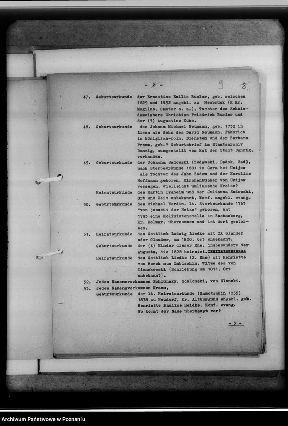 Obraz 13 z jednostki "Mittelungsblätter an die Kreissippenämter für das Geschäftsjahr 1944/45"